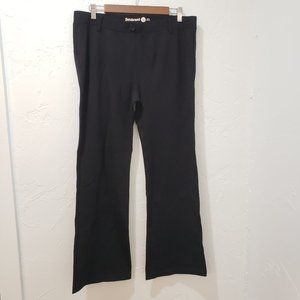 [Betabrand} Black Bootcut Dress Pant Yoga Pants